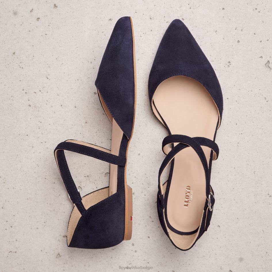 suède sandaal vrouwen LLOYD blauw schoenen ZJ6BL1161