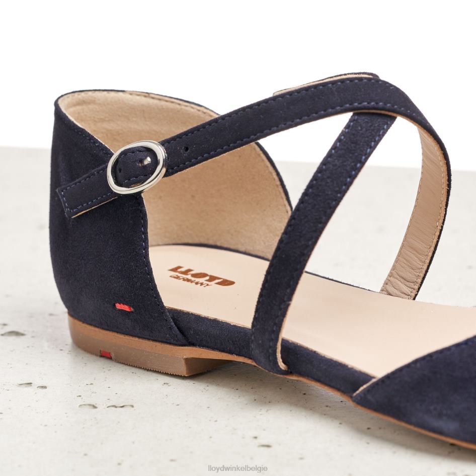 suède sandaal vrouwen LLOYD blauw schoenen ZJ6BL1161