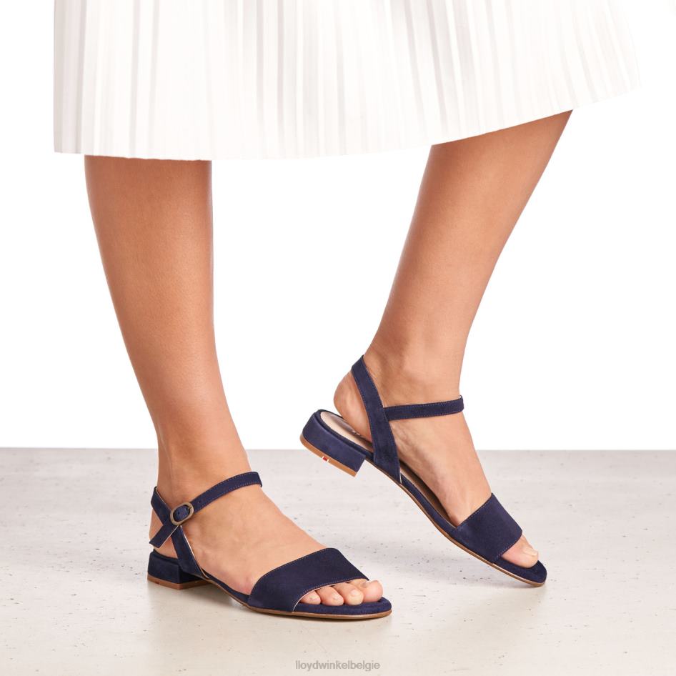 suède sandaal vrouwen LLOYD blauw schoenen ZJ6BL1164