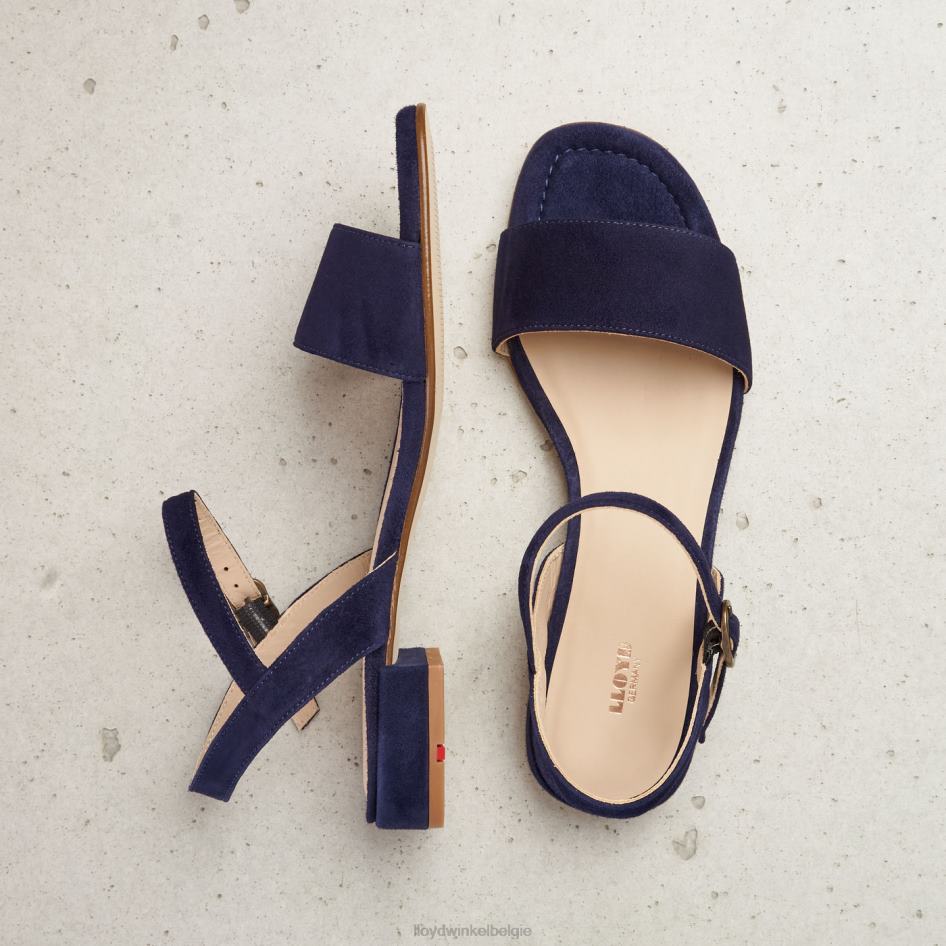 suède sandaal vrouwen LLOYD blauw schoenen ZJ6BL1164