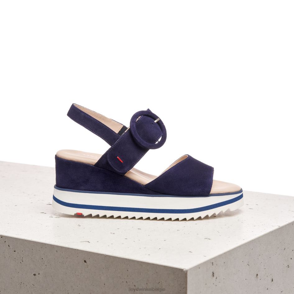 suède sandaal vrouwen LLOYD blauw schoenen ZJ6BL1215