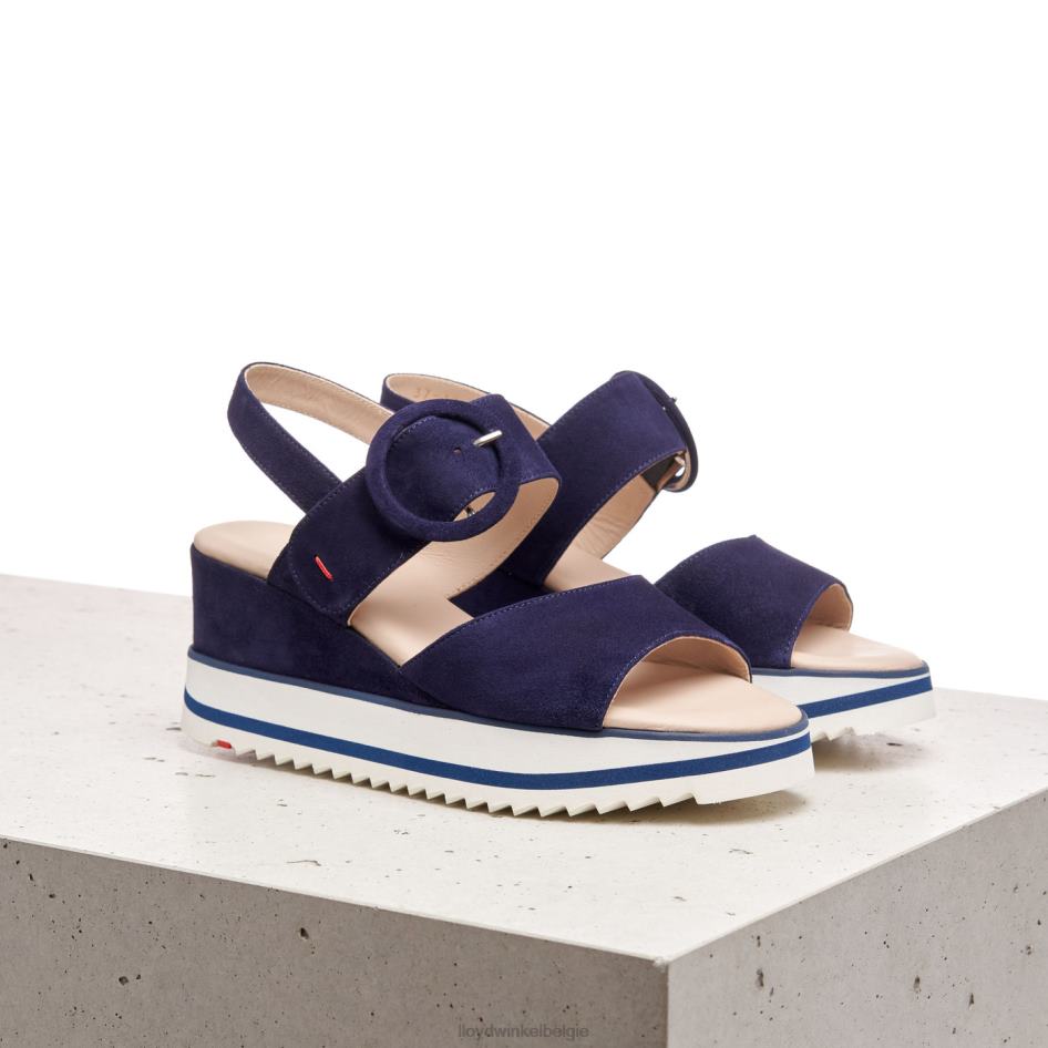 suède sandaal vrouwen LLOYD blauw schoenen ZJ6BL1215