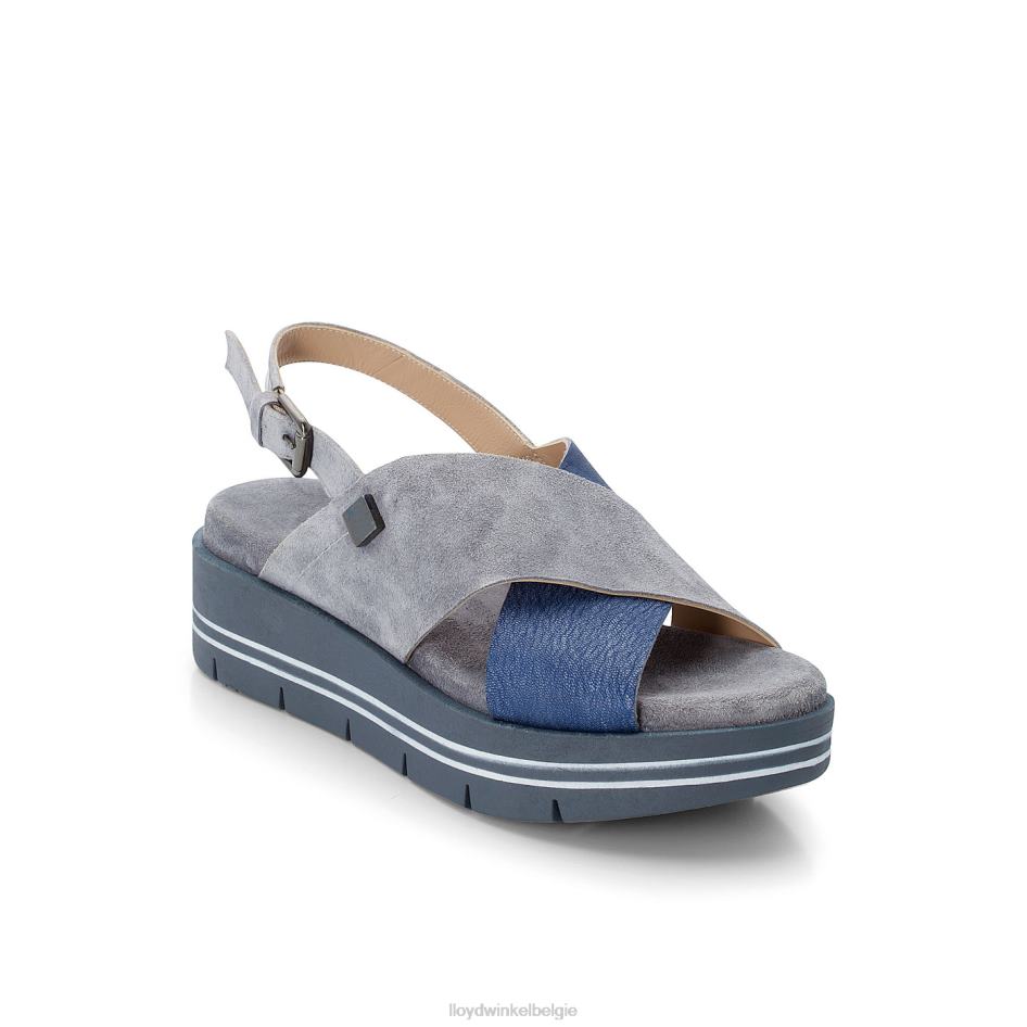 suède sandaal vrouwen LLOYD blauw schoenen ZJ6BL1251
