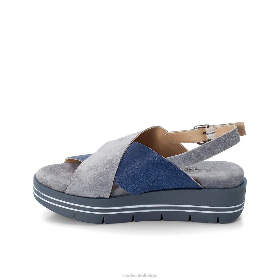 suède sandaal vrouwen LLOYD blauw schoenen ZJ6BL1251