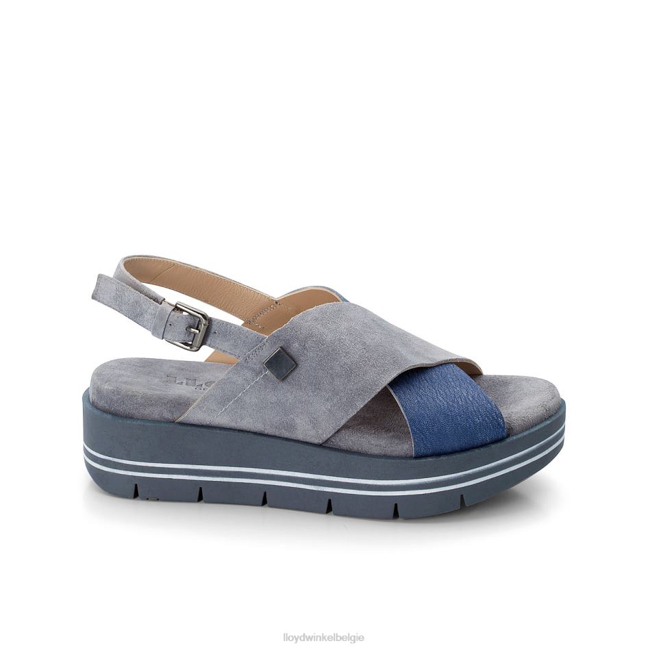 suède sandaal vrouwen LLOYD blauw schoenen ZJ6BL1251