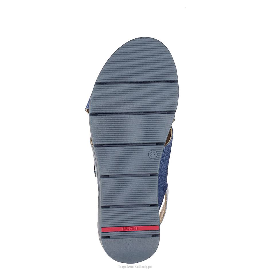 suède sandaal vrouwen LLOYD blauw schoenen ZJ6BL1251