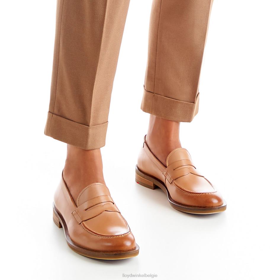 leren pantoffel vrouwen LLOYD bruin schoenen ZJ6BL1077