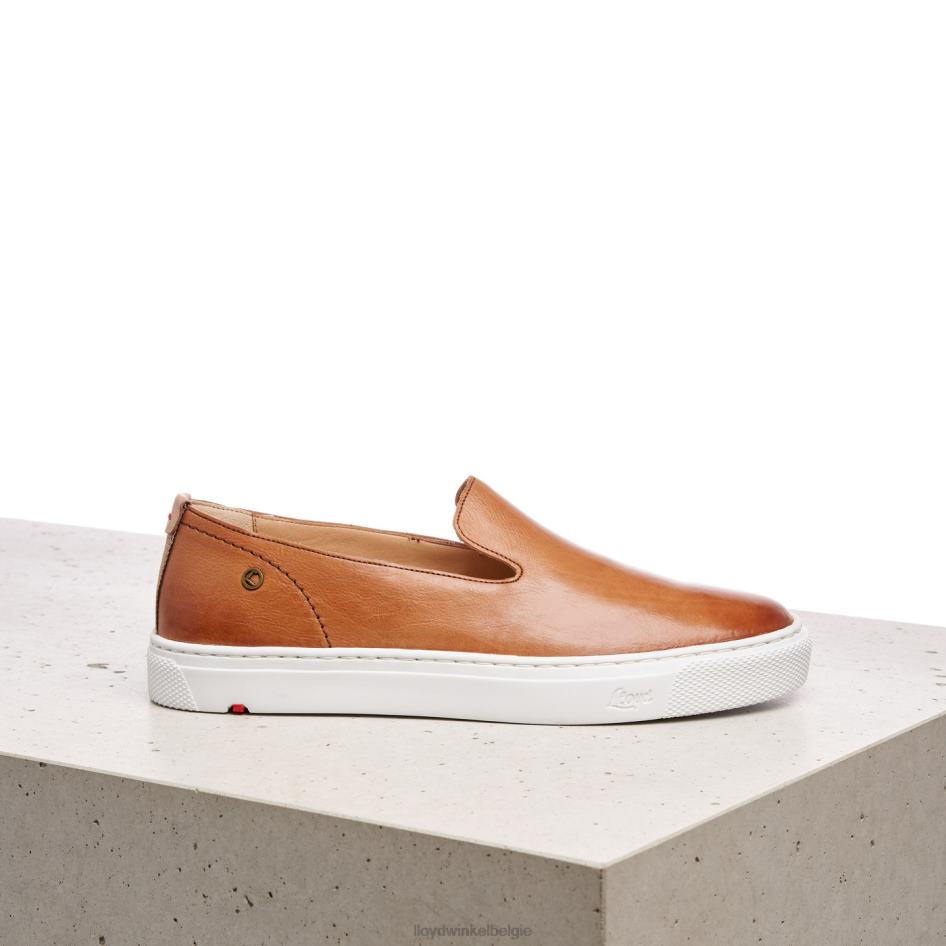 leren pantoffel vrouwen LLOYD bruin schoenen ZJ6BL1349