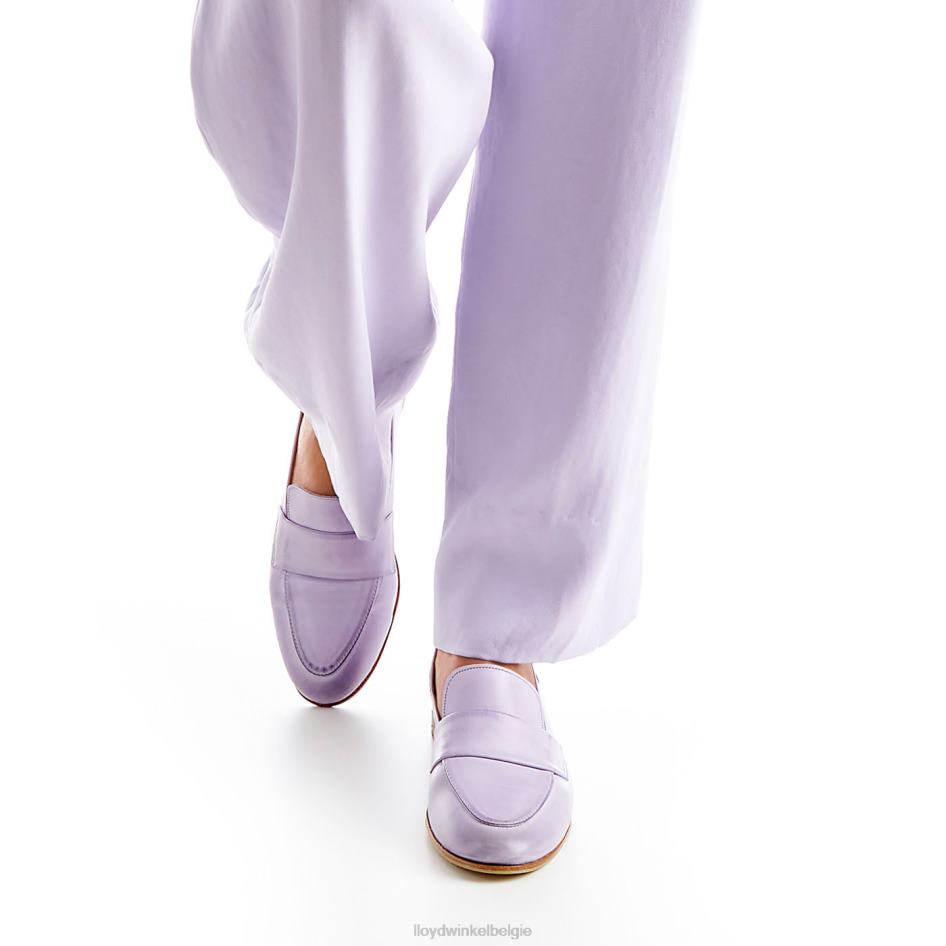 leren pantoffel vrouwen LLOYD paars schoenen ZJ6BL1128