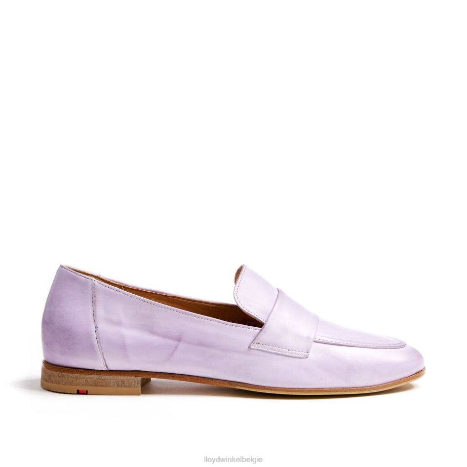 leren pantoffel vrouwen LLOYD paars schoenen ZJ6BL1128