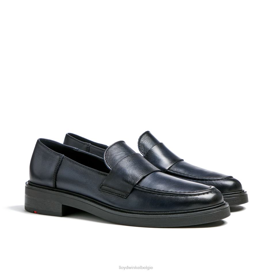 leren slipper vrouwen LLOYD blauw schoenen ZJ6BL1108