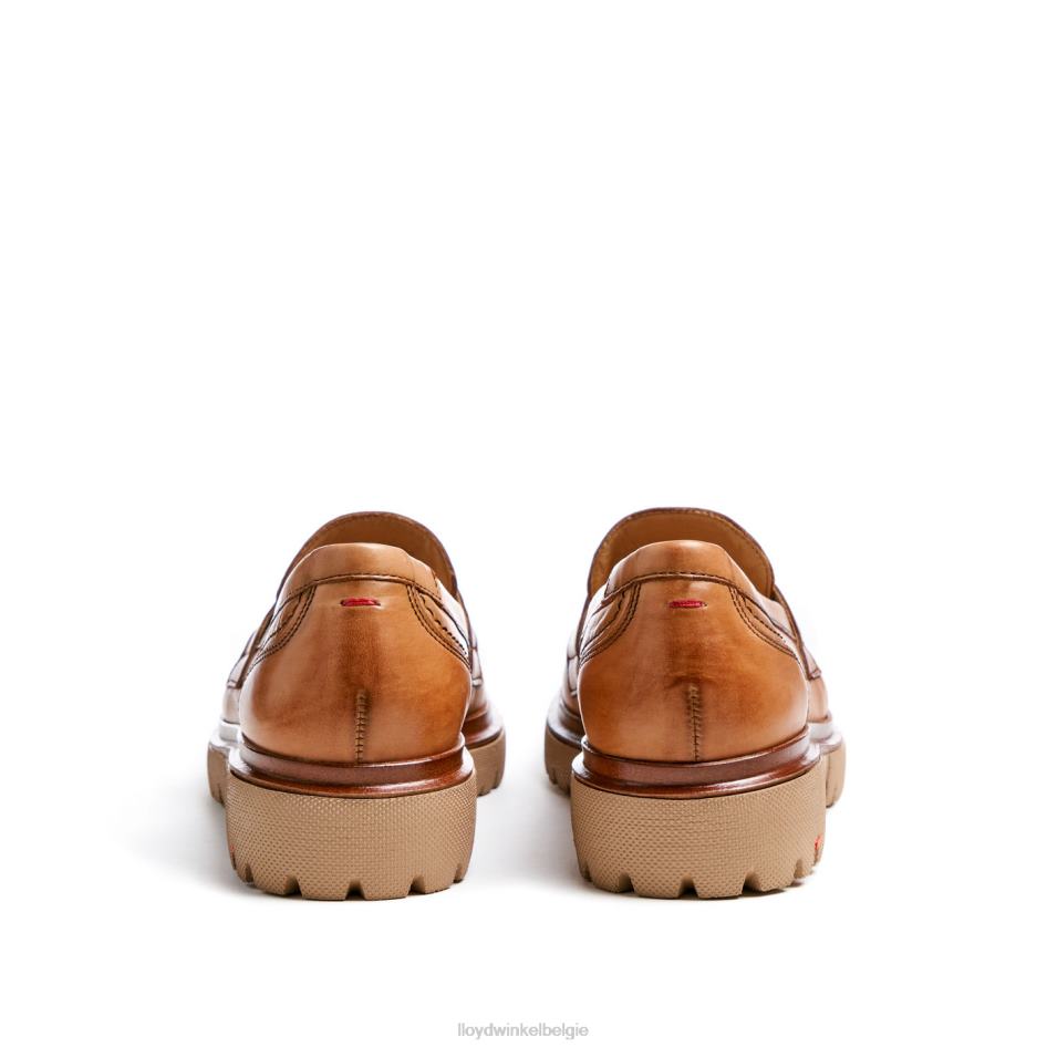leren slipper vrouwen LLOYD bruin schoenen ZJ6BL1115