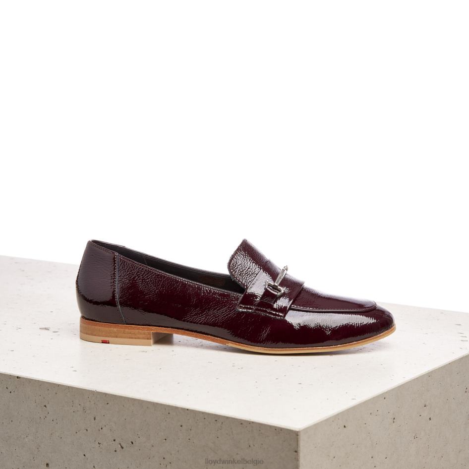 leren slipper vrouwen LLOYD bruin schoenen ZJ6BL1130