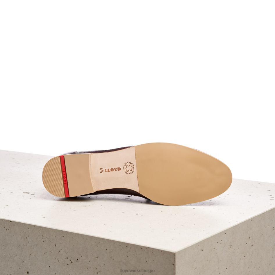 leren slipper vrouwen LLOYD bruin schoenen ZJ6BL1130