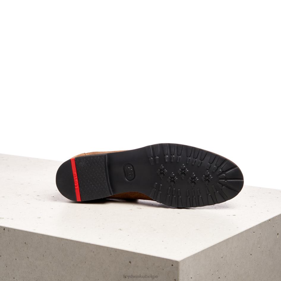 leren slipper vrouwen LLOYD bruin schoenen ZJ6BL1148