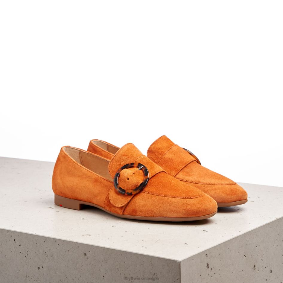 leren slipper vrouwen LLOYD rood schoenen ZJ6BL1140