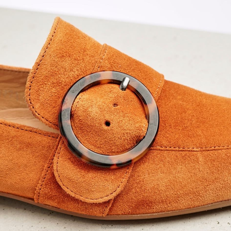 leren slipper vrouwen LLOYD rood schoenen ZJ6BL1140