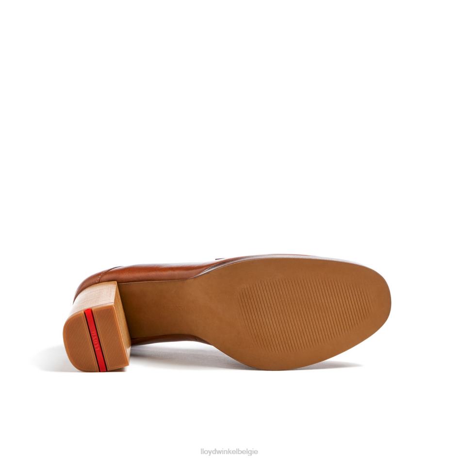 pomp slipper vrouwen LLOYD bruin schoenen ZJ6BL1020