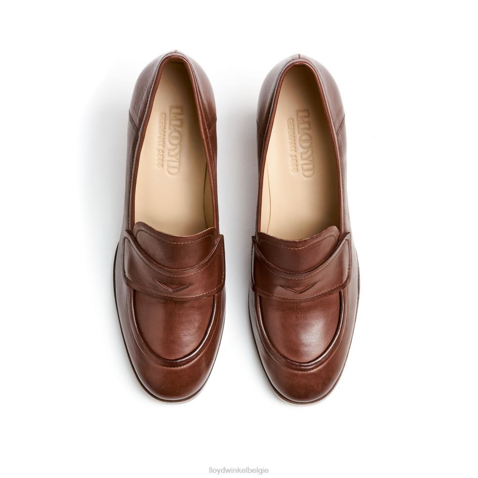 pomp slipper vrouwen LLOYD bruin schoenen ZJ6BL1106