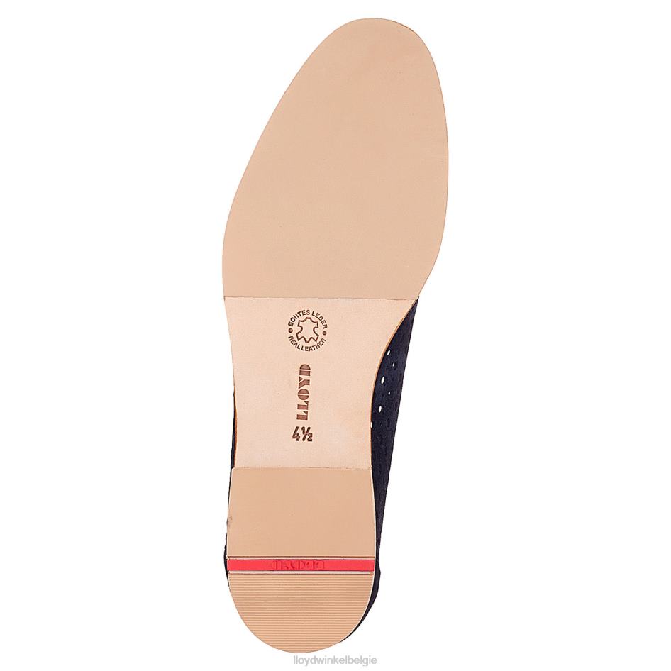 suède pantoffel vrouwen LLOYD blauw schoenen ZJ6BL1150