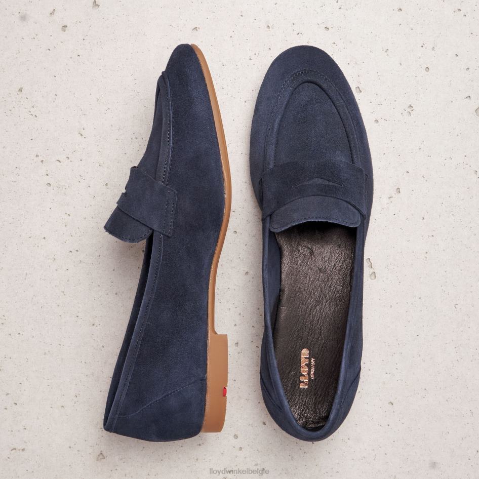 suède pantoffel vrouwen LLOYD blauw schoenen ZJ6BL1152