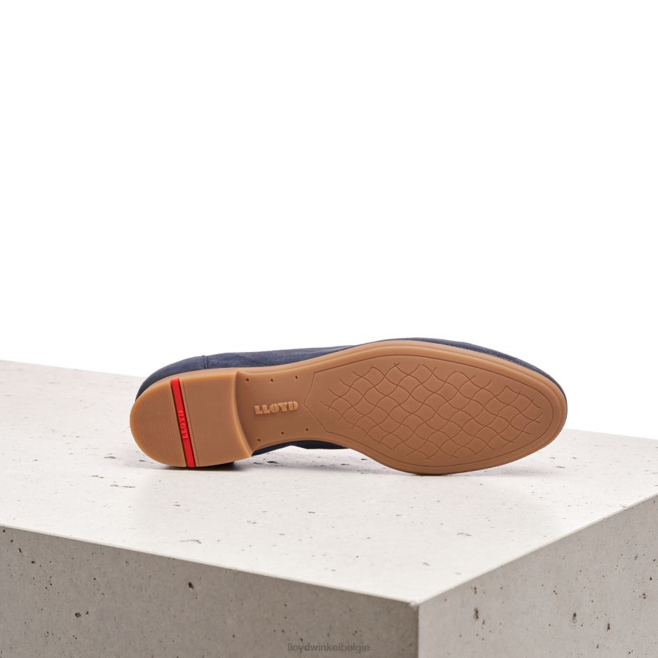 suède pantoffel vrouwen LLOYD blauw schoenen ZJ6BL1152