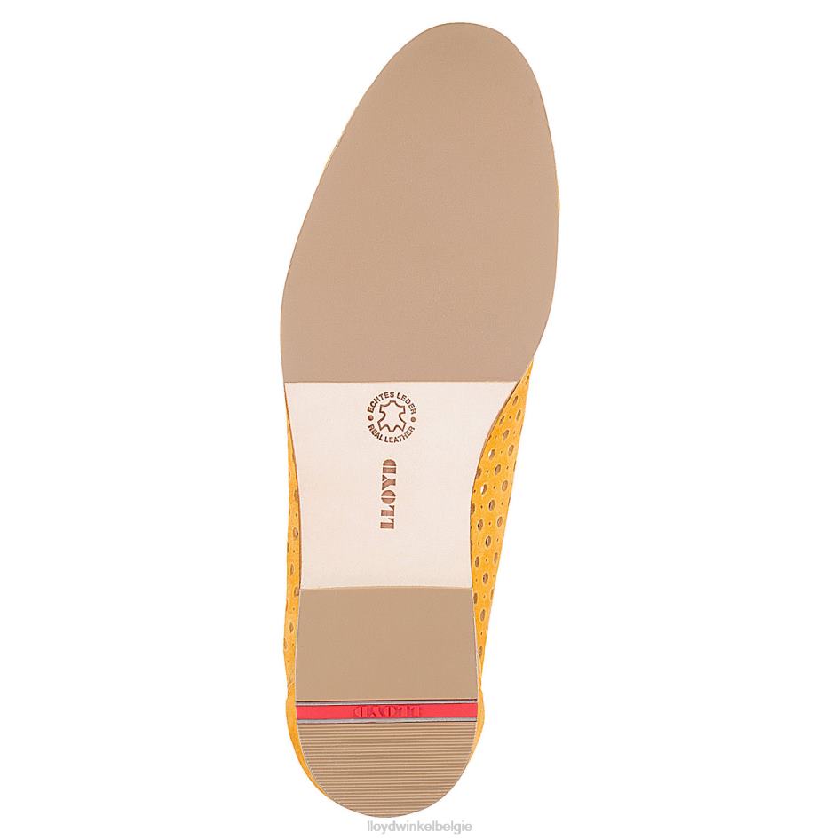 suède pantoffel vrouwen LLOYD geel schoenen ZJ6BL1149