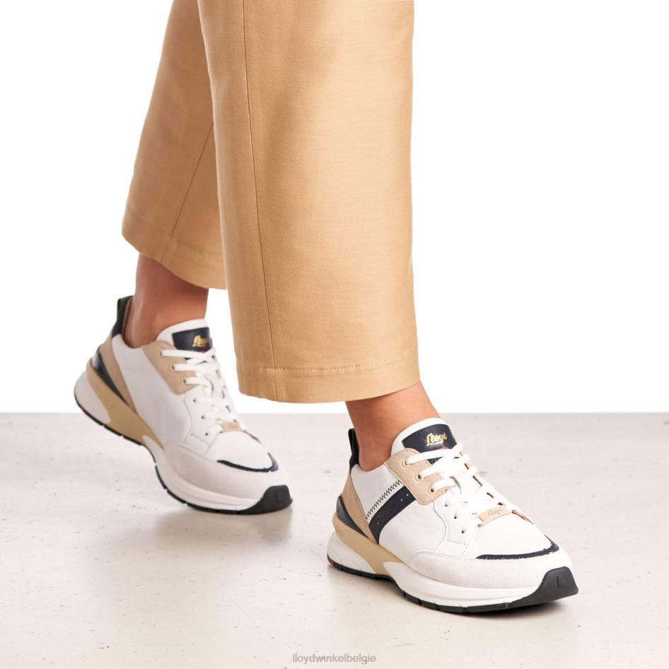 Gladde lederen spotty sneakers vrouwen LLOYD gecombineerd schoenen ZJ6BL833