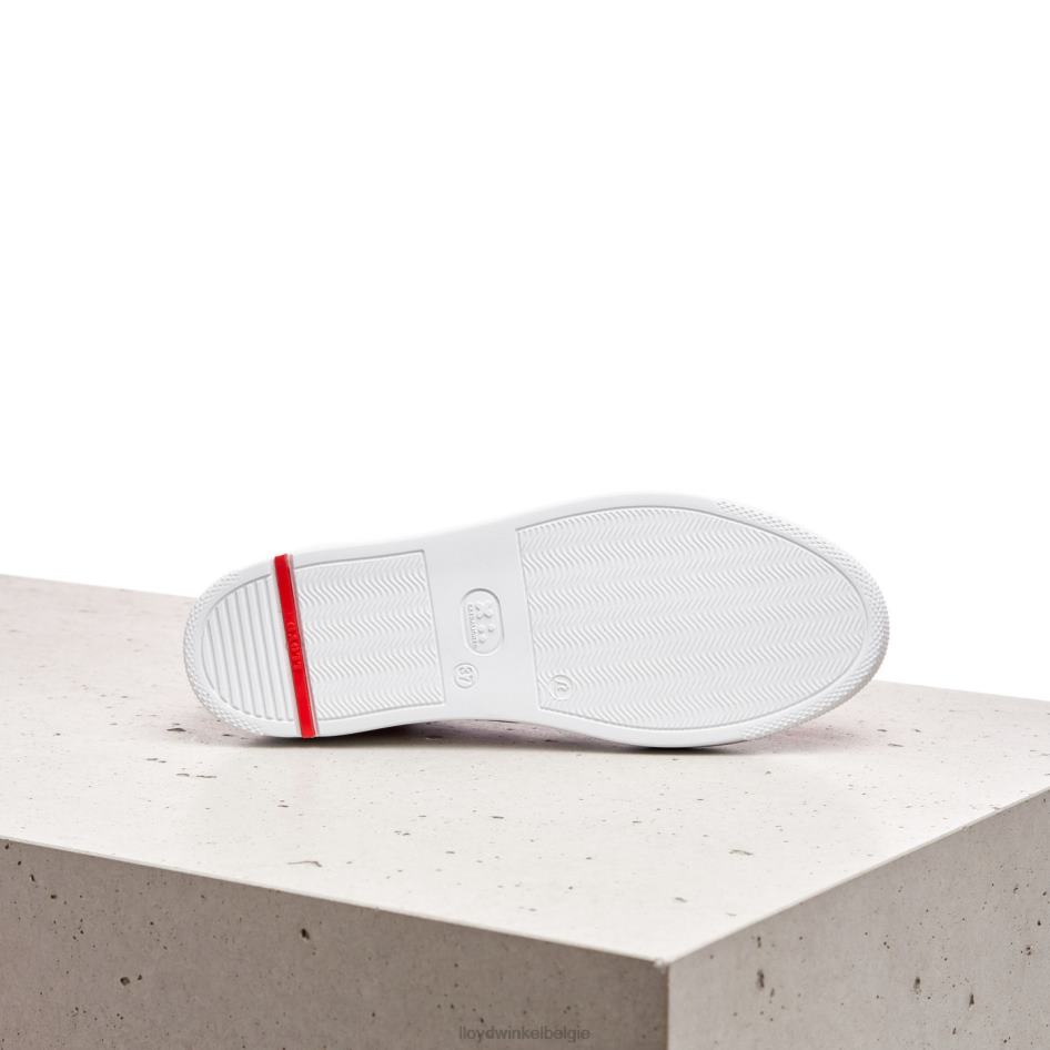 Gladde lederen spotty sneakers vrouwen LLOYD roze schoenen ZJ6BL842