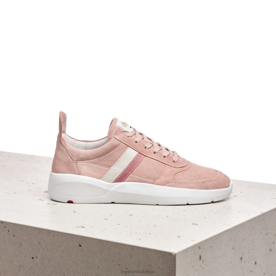 gladde leren sneakers vrouwen LLOYD roze schoenen ZJ6BL789