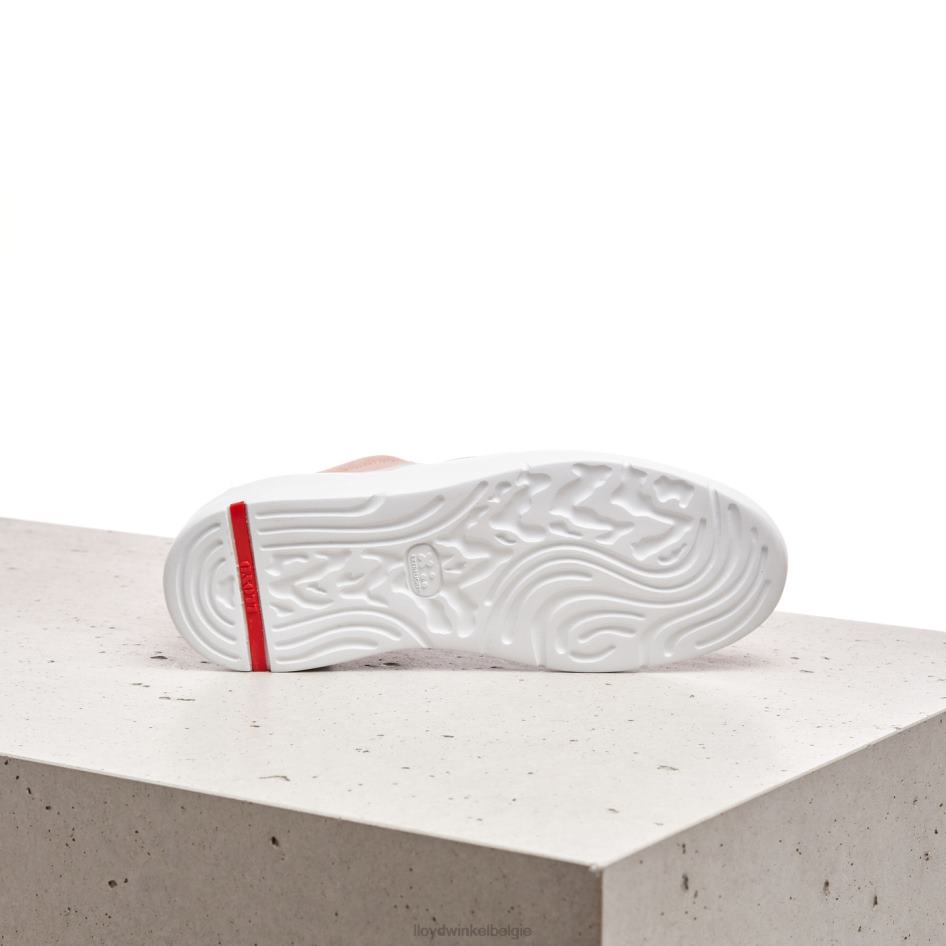 gladde leren sneakers vrouwen LLOYD roze schoenen ZJ6BL789