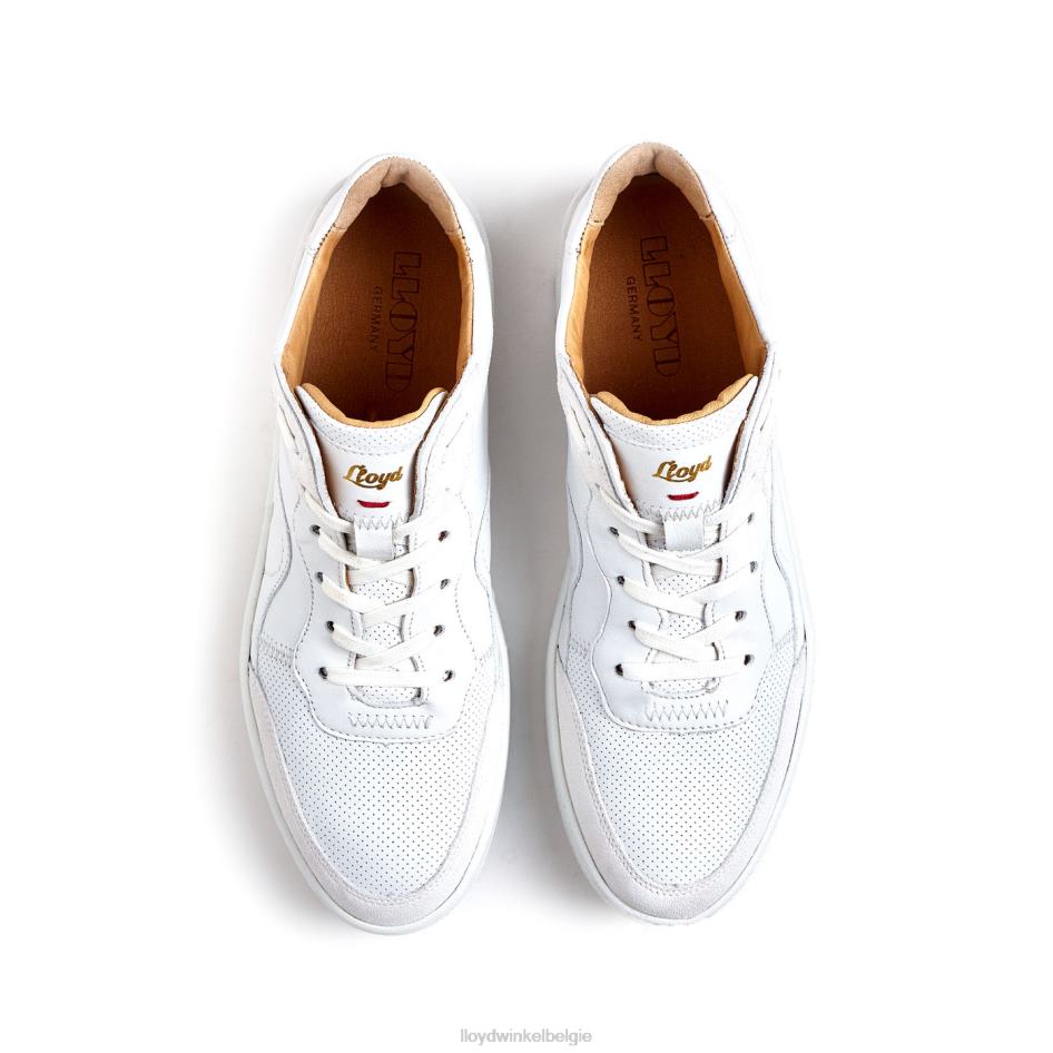 gladde leren sneakers vrouwen LLOYD wit schoenen ZJ6BL756