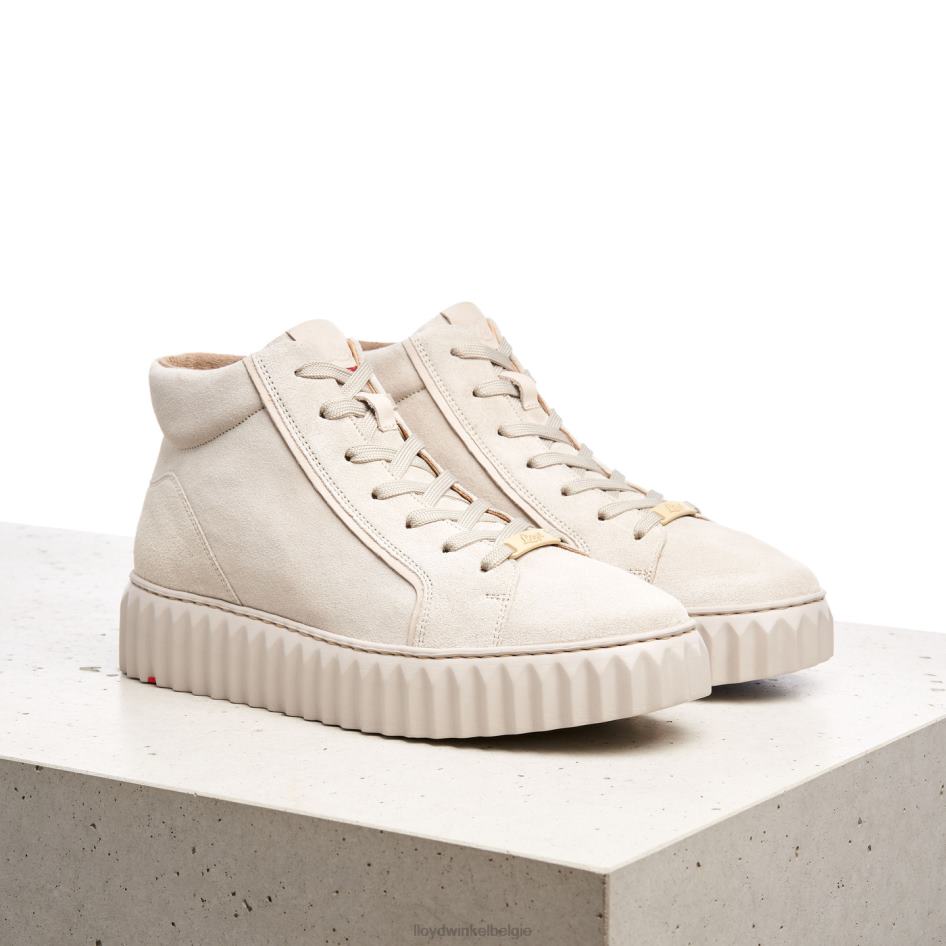 hoge sneakers vrouwen LLOYD beige schoenen ZJ6BL770