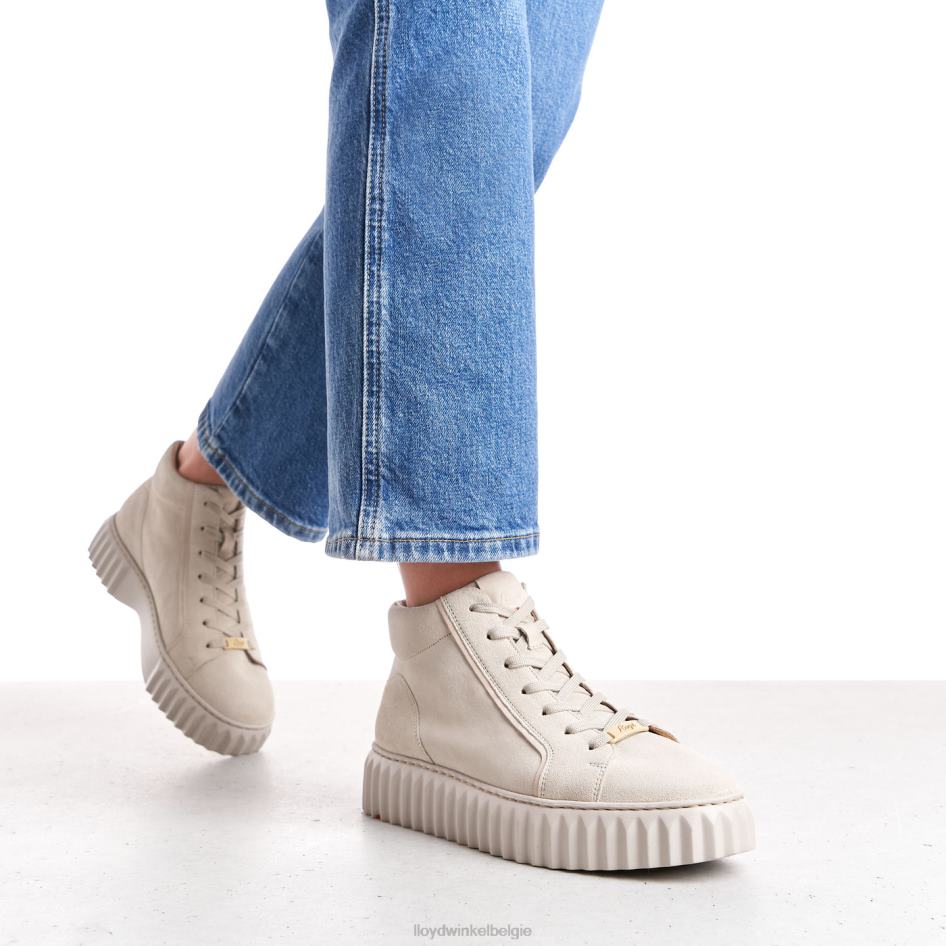 hoge sneakers vrouwen LLOYD beige schoenen ZJ6BL770