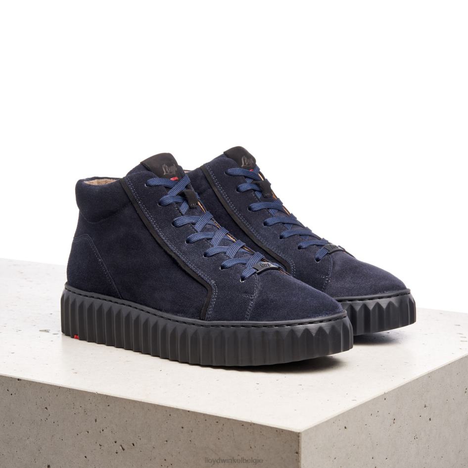 hoge sneakers vrouwen LLOYD blauw schoenen ZJ6BL811
