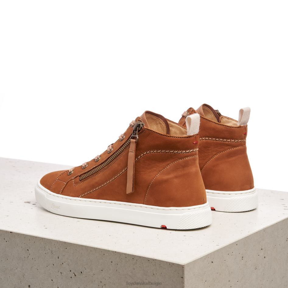 hoge sneakers vrouwen LLOYD bruin schoenen ZJ6BL859