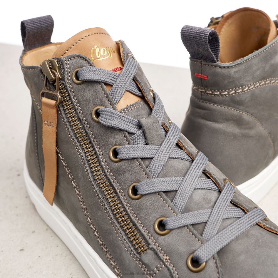 hoge sneakers vrouwen LLOYD grijs schoenen ZJ6BL873