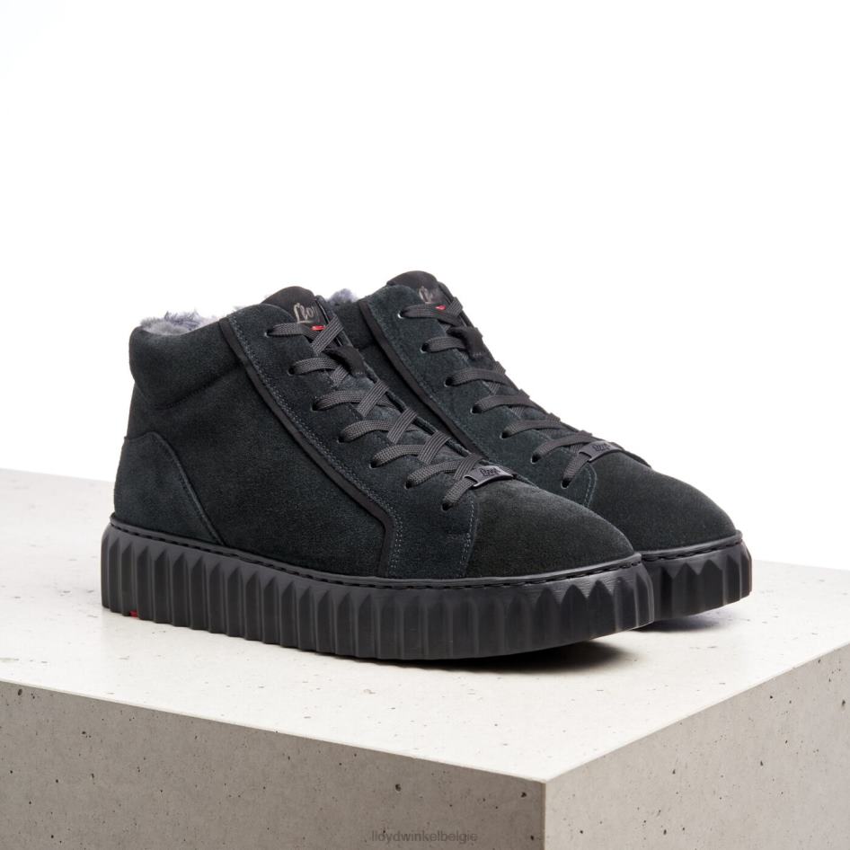 hoge sneakers vrouwen LLOYD zwart schoenen ZJ6BL776