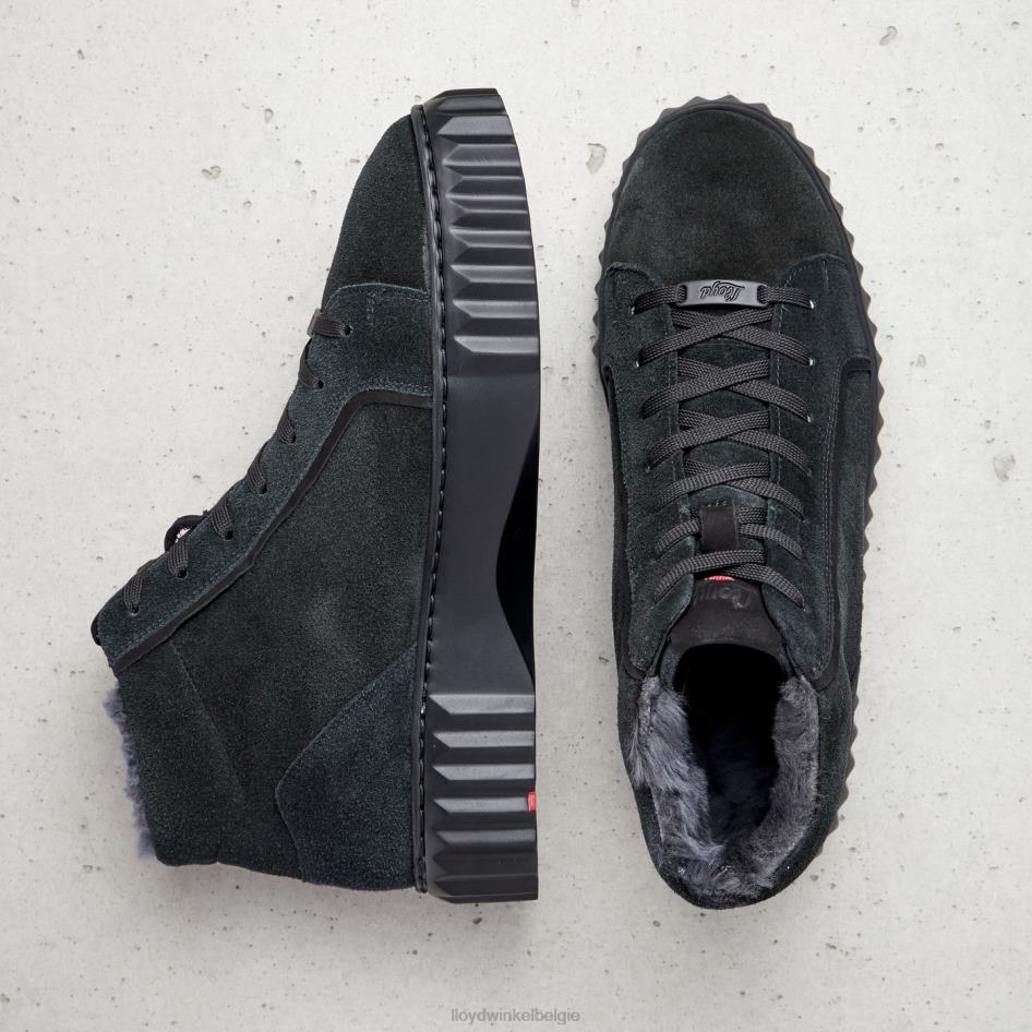 hoge sneakers vrouwen LLOYD zwart schoenen ZJ6BL776