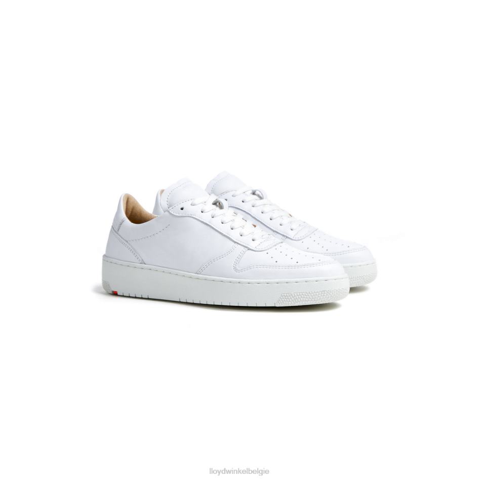 lage leren sneakers vrouwen LLOYD wit schoenen ZJ6BL765