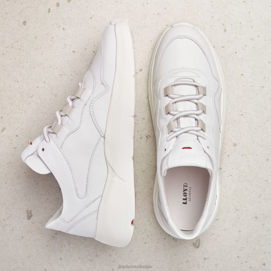 lage leren sneakers vrouwen LLOYD wit schoenen ZJ6BL829