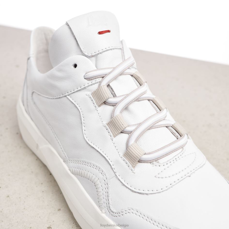 lage leren sneakers vrouwen LLOYD wit schoenen ZJ6BL829