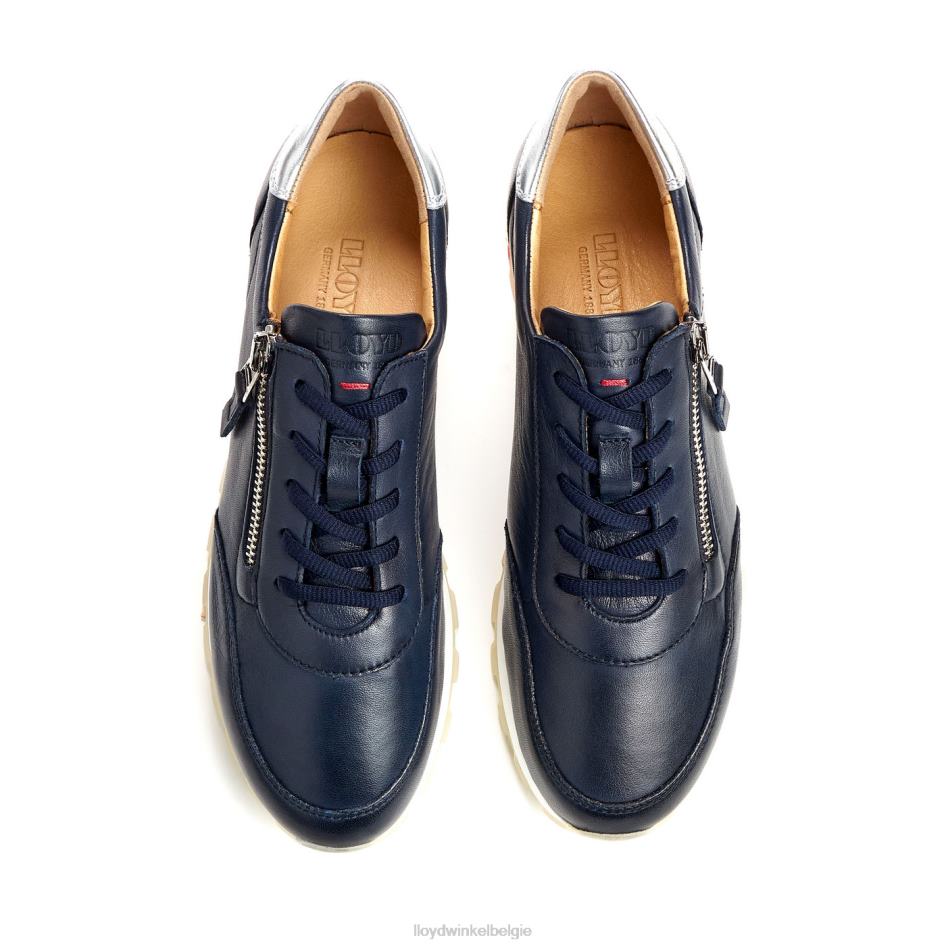 lage sneaker vrouwen LLOYD blauw schoenen ZJ6BL755