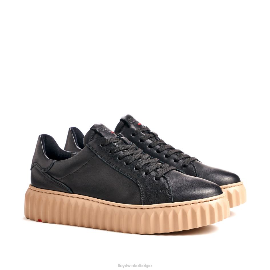 lage sneaker vrouwen LLOYD zwart schoenen ZJ6BL760