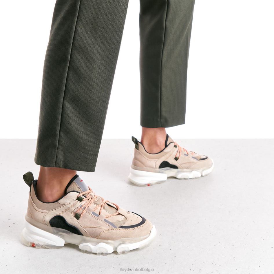 lage sneakers vrouwen LLOYD beige schoenen ZJ6BL778