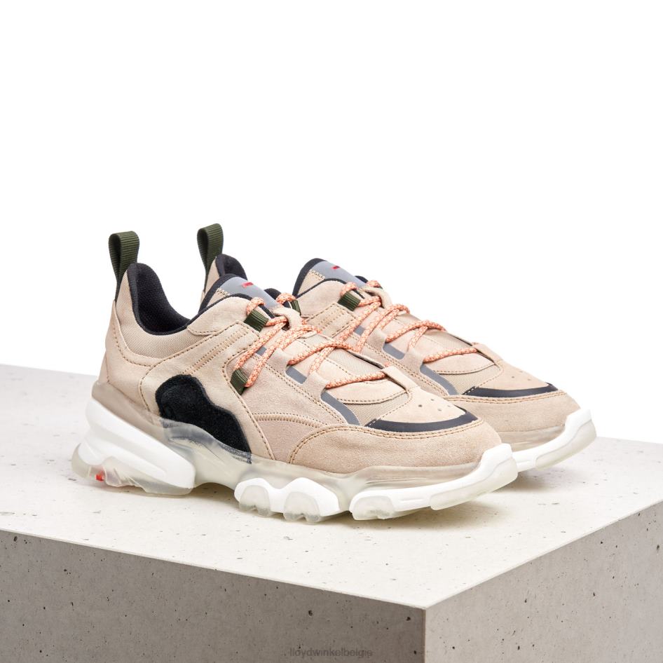 lage sneakers vrouwen LLOYD beige schoenen ZJ6BL778