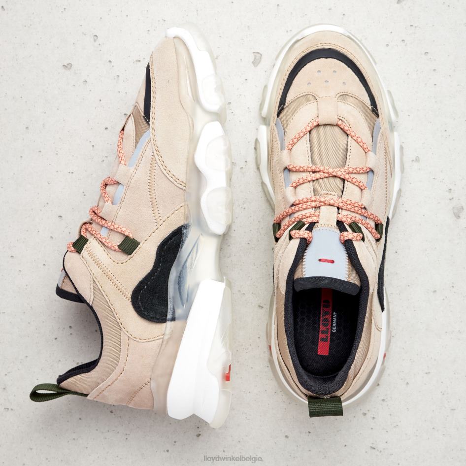 lage sneakers vrouwen LLOYD beige schoenen ZJ6BL778