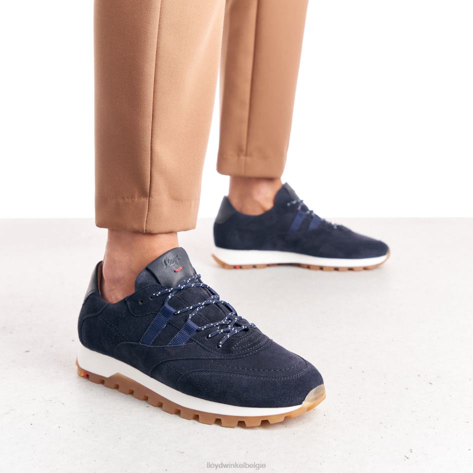 lage sneakers vrouwen LLOYD blauw schoenen ZJ6BL861