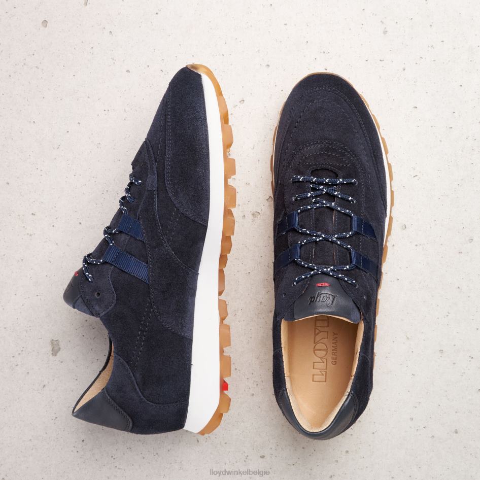 lage sneakers vrouwen LLOYD blauw schoenen ZJ6BL861
