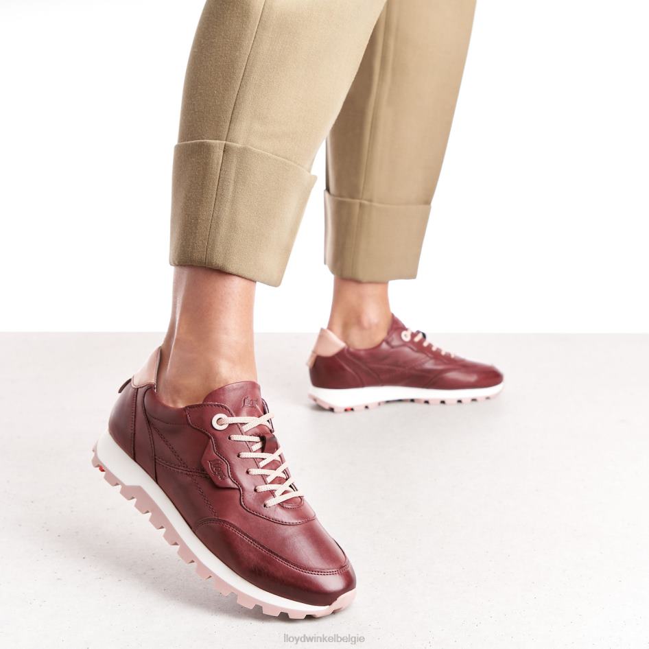 lage sneakers vrouwen LLOYD rood schoenen ZJ6BL803